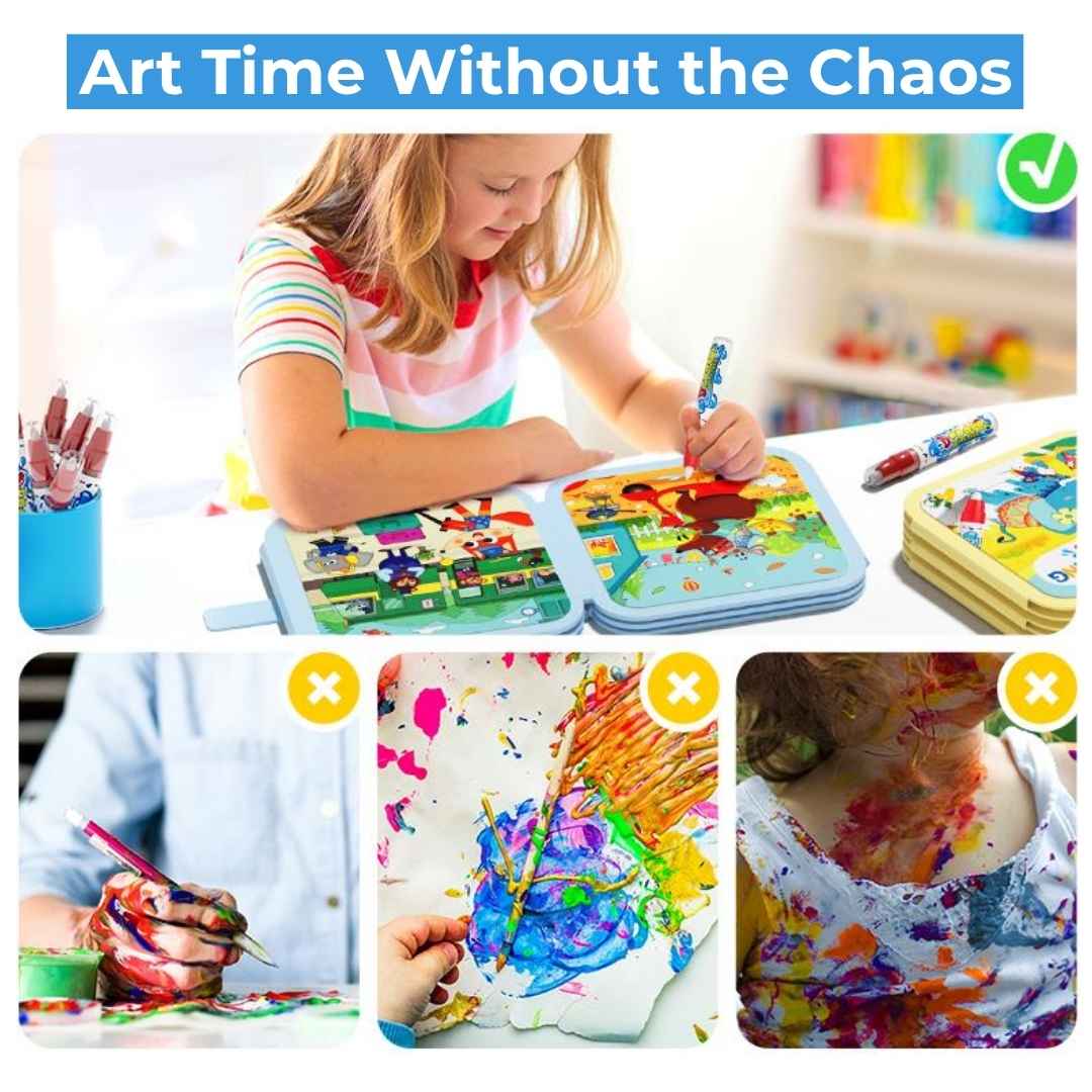 MagicSplash™ - Water Paint Books