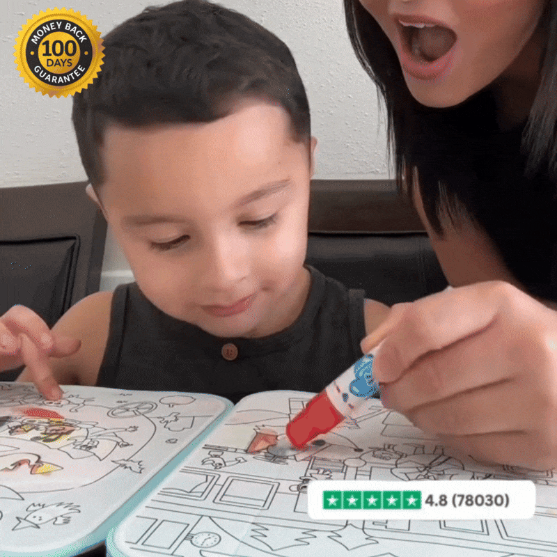 MagicSplash™ - Water Paint Books