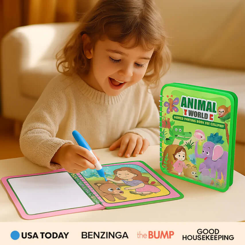 MagicSplash™ - Water Paint Book